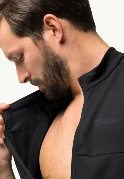 Jack Wolfskin Morobbia Fz T M|Heren Fietsen|Functionele Shirts