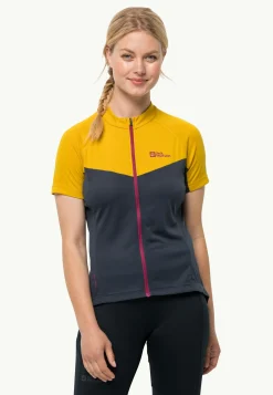 Jack Wolfskin Morobbia Fz T W|DAMES Fietsen|Functionele Shirts