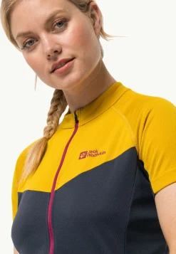 Jack Wolfskin Morobbia Fz T W|DAMES Fietsen|Functionele Shirts