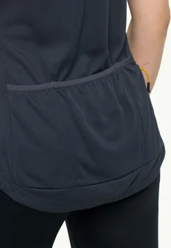 Jack Wolfskin Morobbia Fz T W|DAMES Fietsen|Functionele Shirts