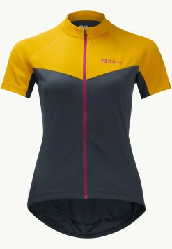 Jack Wolfskin Morobbia Fz T W|DAMES Fietsen|Functionele Shirts