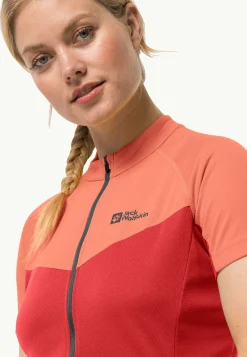 Jack Wolfskin Morobbia Fz T W|DAMES Fietsen|Functionele Shirts