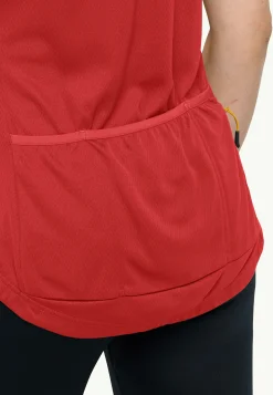 Jack Wolfskin Morobbia Fz T W|DAMES Fietsen|Functionele Shirts