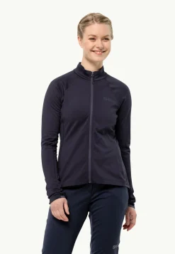Jack Wolfskin Morobbia Fz W|DAMES Fietsen|Voor- En Najaarsjacks/-Jassen