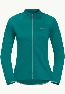 Jack Wolfskin Morobbia Fz W|DAMES Fietsen|Voor- En Najaarsjacks/-Jassen