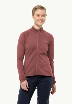 Jack Wolfskin Morobbia Fz W|DAMES Fietsen|Voor- En Najaarsjacks/-Jassen
