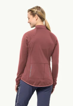 Jack Wolfskin Morobbia Fz W|DAMES Fietsen|Voor- En Najaarsjacks/-Jassen