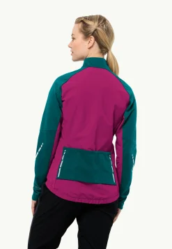 Jack Wolfskin Morobbia Jkt W|DAMES Fietsen|Voor- En Najaarsjacks/-Jassen