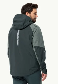 Jack Wolfskin Morobbia 3l Jkt M|Heren Fietsen|Voor- En Najaarsjacks/-Jassen
