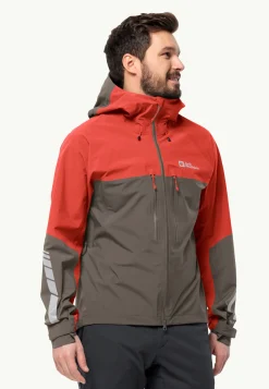 Jack Wolfskin Morobbia 3l Jkt M|Heren Fietsen|Voor- En Najaarsjacks/-Jassen