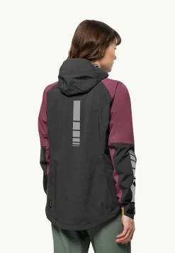 Jack Wolfskin Morobbia 3l Jkt W|DAMES Fietsen|Voor- En Najaarsjacks/-Jassen