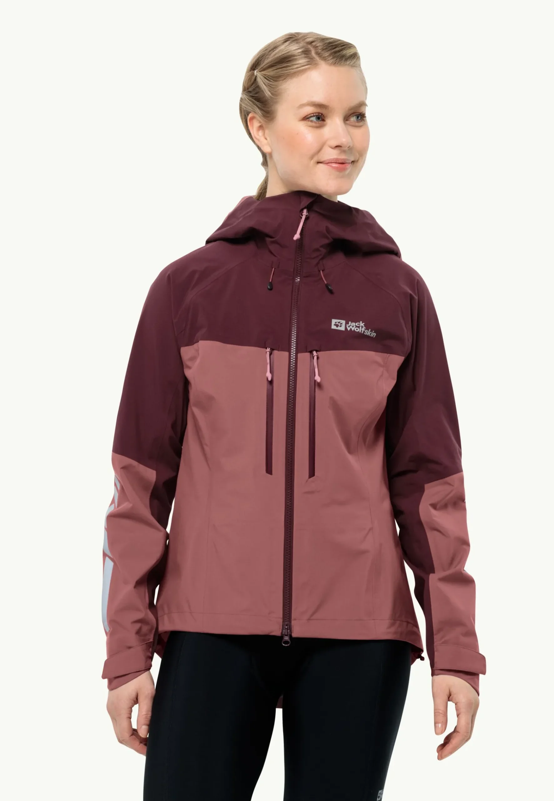 Jack Wolfskin Morobbia 3l Jkt W|DAMES Fietsen|Voor- En Najaarsjacks/-Jassen
