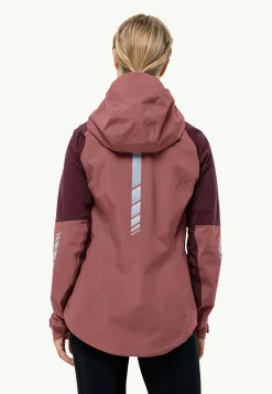 Jack Wolfskin Morobbia 3l Jkt W|DAMES Fietsen|Voor- En Najaarsjacks/-Jassen
