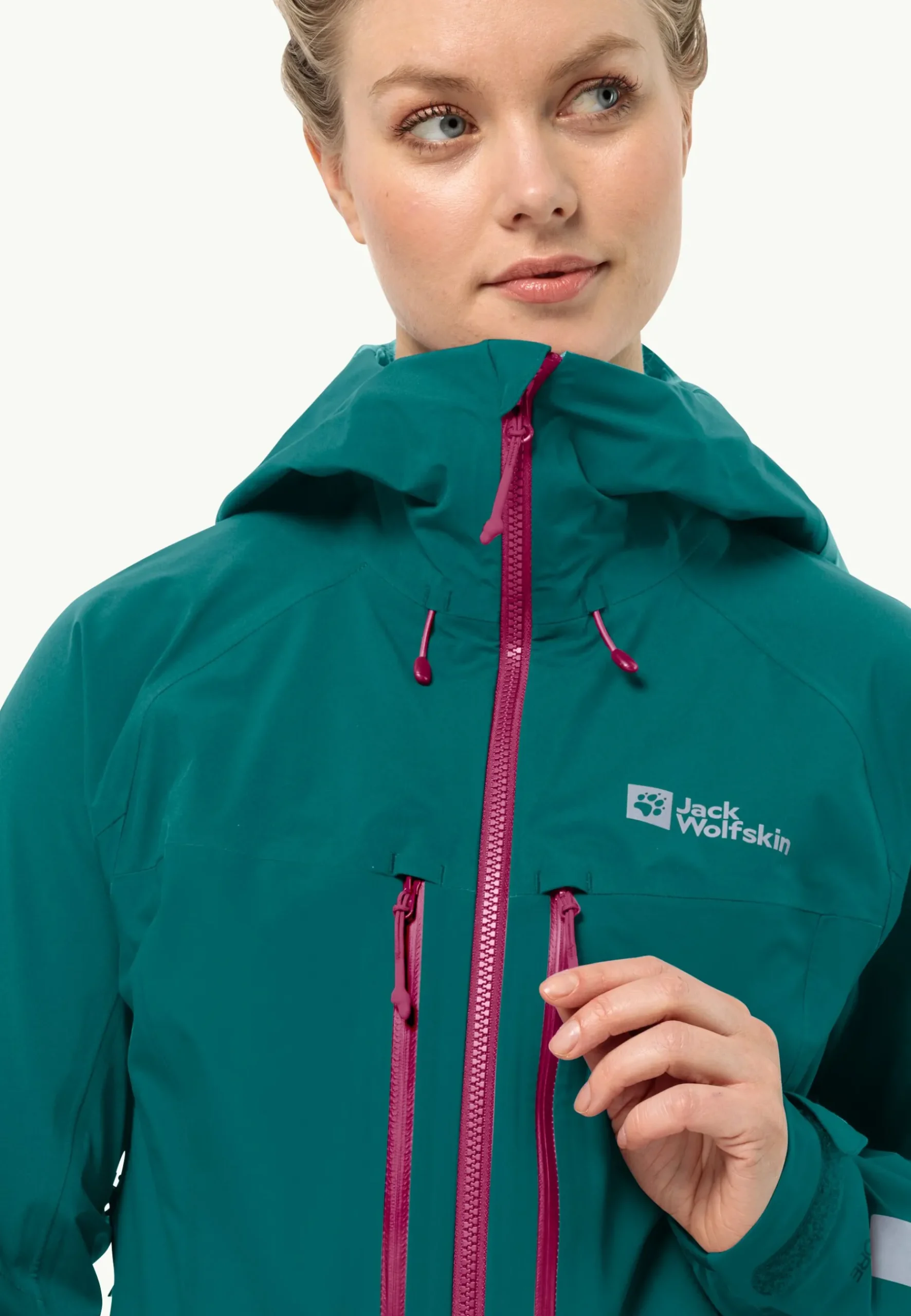 Jack Wolfskin Morobbia 3l Jkt W|DAMES Fietsen|Voor- En Najaarsjacks/-Jassen
