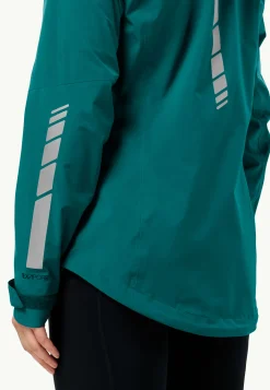 Jack Wolfskin Morobbia 3l Jkt W|DAMES Fietsen|Voor- En Najaarsjacks/-Jassen