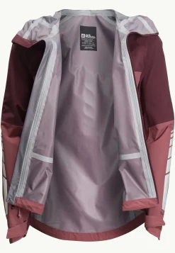 Jack Wolfskin Morobbia 3l Jkt W|DAMES Fietsen|Voor- En Najaarsjacks/-Jassen