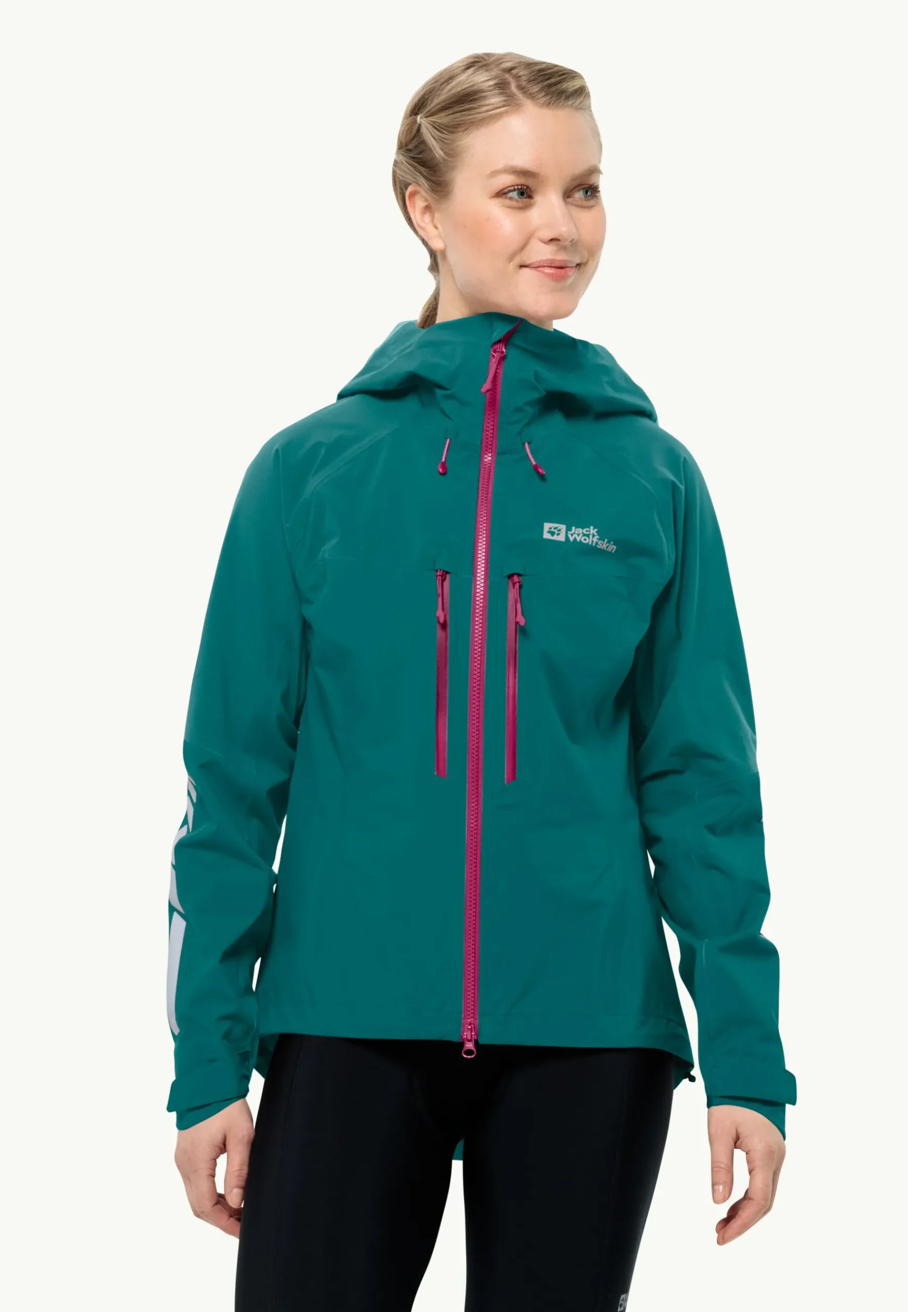 Jack Wolfskin Morobbia 3l Jkt W|DAMES Fietsen|Voor- En Najaarsjacks/-Jassen