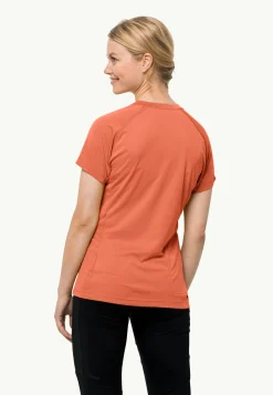 Jack Wolfskin Morobbia Vent T W|DAMES Fietsen|Functionele Shirts