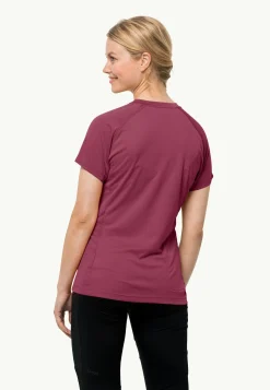 Jack Wolfskin Morobbia Vent T W|DAMES Fietsen|Functionele Shirts