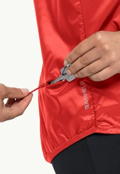 Jack Wolfskin Morobbia Wind Jkt W|DAMES Fietsen|Voor- En Najaarsjacks/-Jassen
