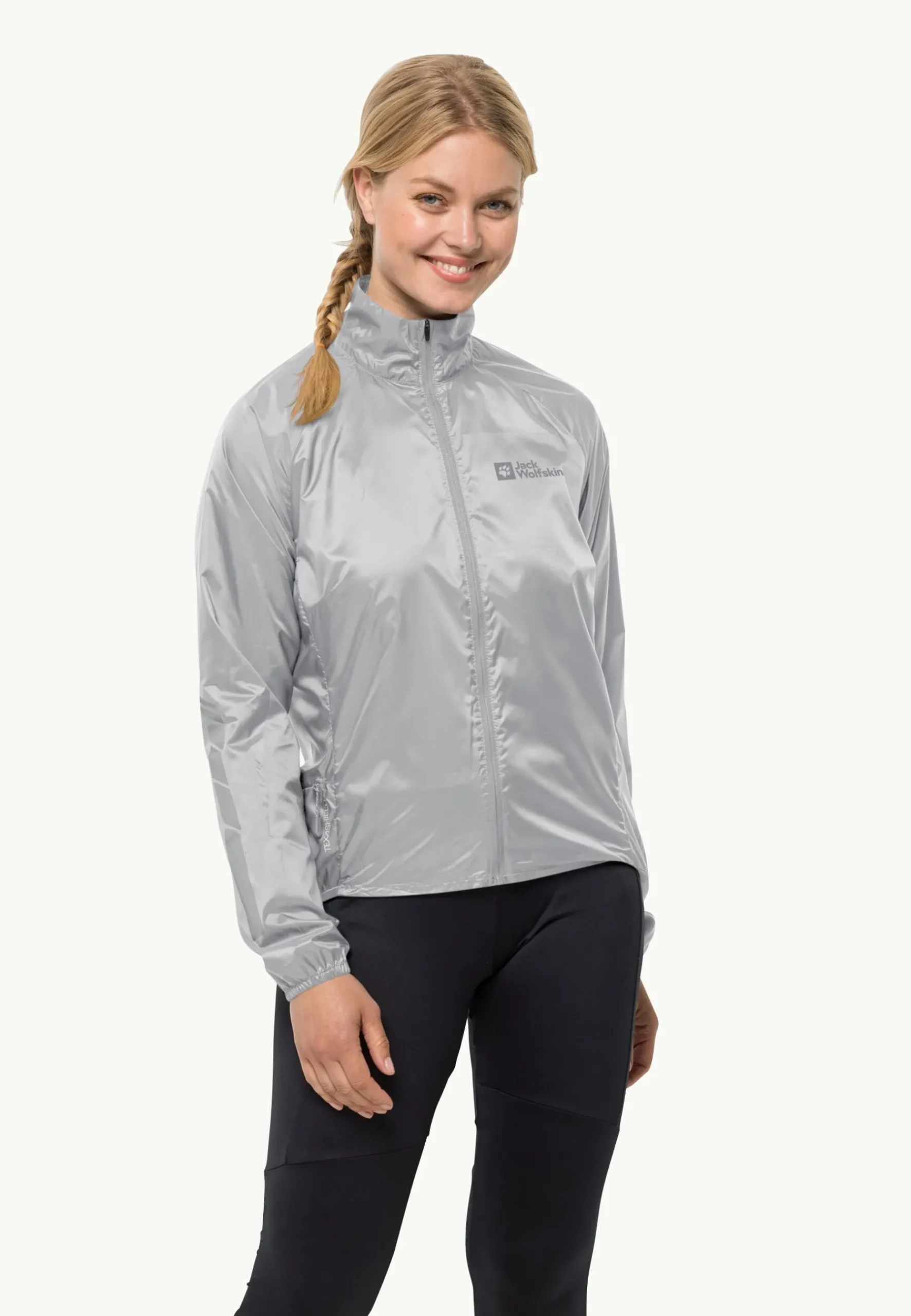 Jack Wolfskin Morobbia Wind Jkt W|DAMES Fietsen|Voor- En Najaarsjacks/-Jassen