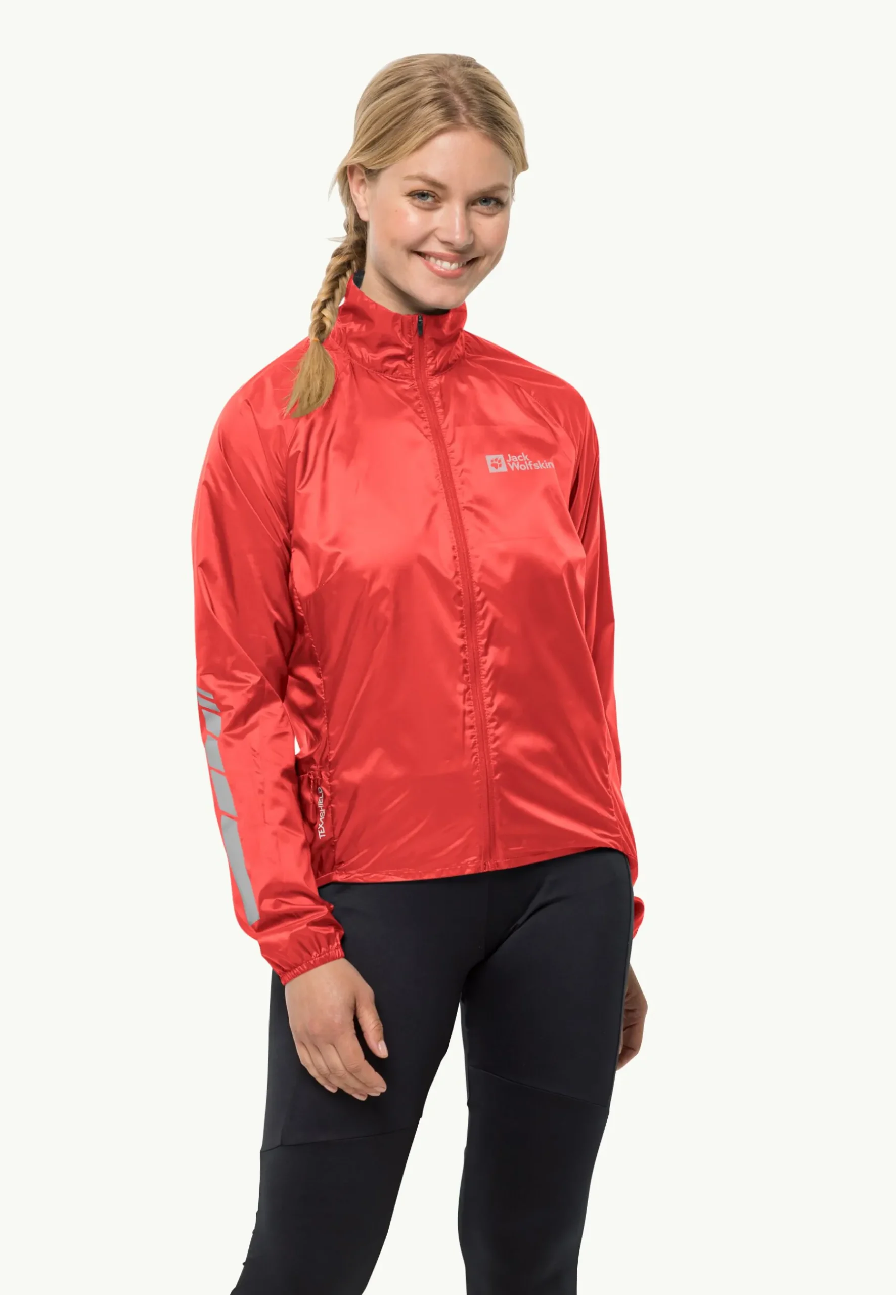 Jack Wolfskin Morobbia Wind Jkt W|DAMES Fietsen|Voor- En Najaarsjacks/-Jassen