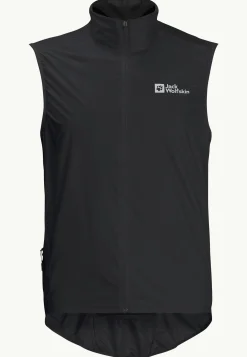 Jack Wolfskin Morobbia Wind Vest M|Heren Fietsen|Voor- En Najaarsjacks/-Jassen