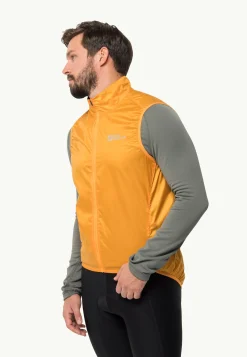 Jack Wolfskin Morobbia Wind Vest M|Heren Fietsen|Voor- En Najaarsjacks/-Jassen