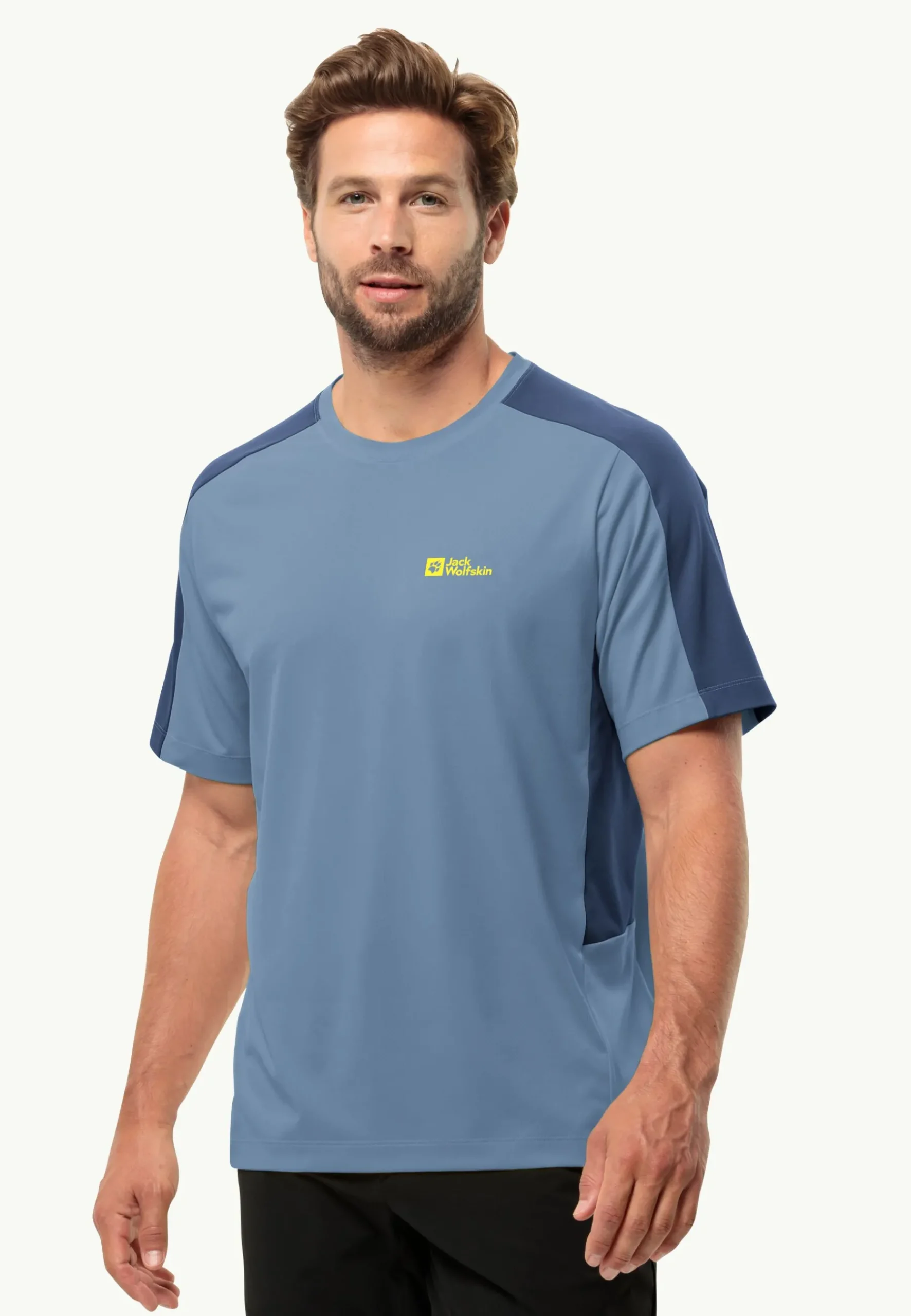 Jack Wolfskin Narrows T M|Heren Wandelen|Functionele Shirts