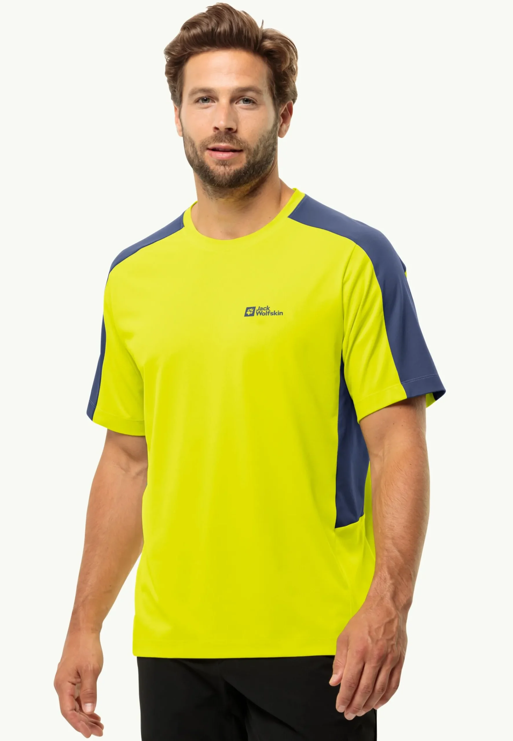 Jack Wolfskin Narrows T M|Heren Wandelen|Functionele Shirts