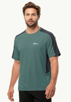 Jack Wolfskin Narrows T M|Heren Wandelen|Functionele Shirts