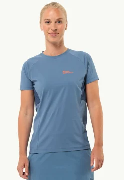 Jack Wolfskin Narrows T W|DAMES Wandelen|Functionele Shirts