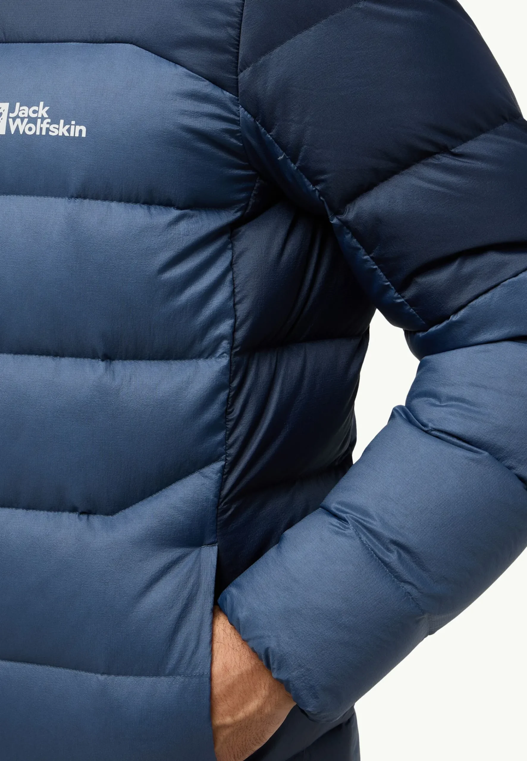 Jack Wolfskin Nebelhorn Down Hoody M Rds|Heren Voor- En Najaarsjacks/-Jassen|Bodywarmers
