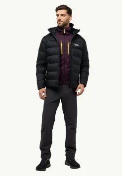 Jack Wolfskin Nebelhorn Down Hoody M Rds|Heren Voor- En Najaarsjacks/-Jassen|Bodywarmers