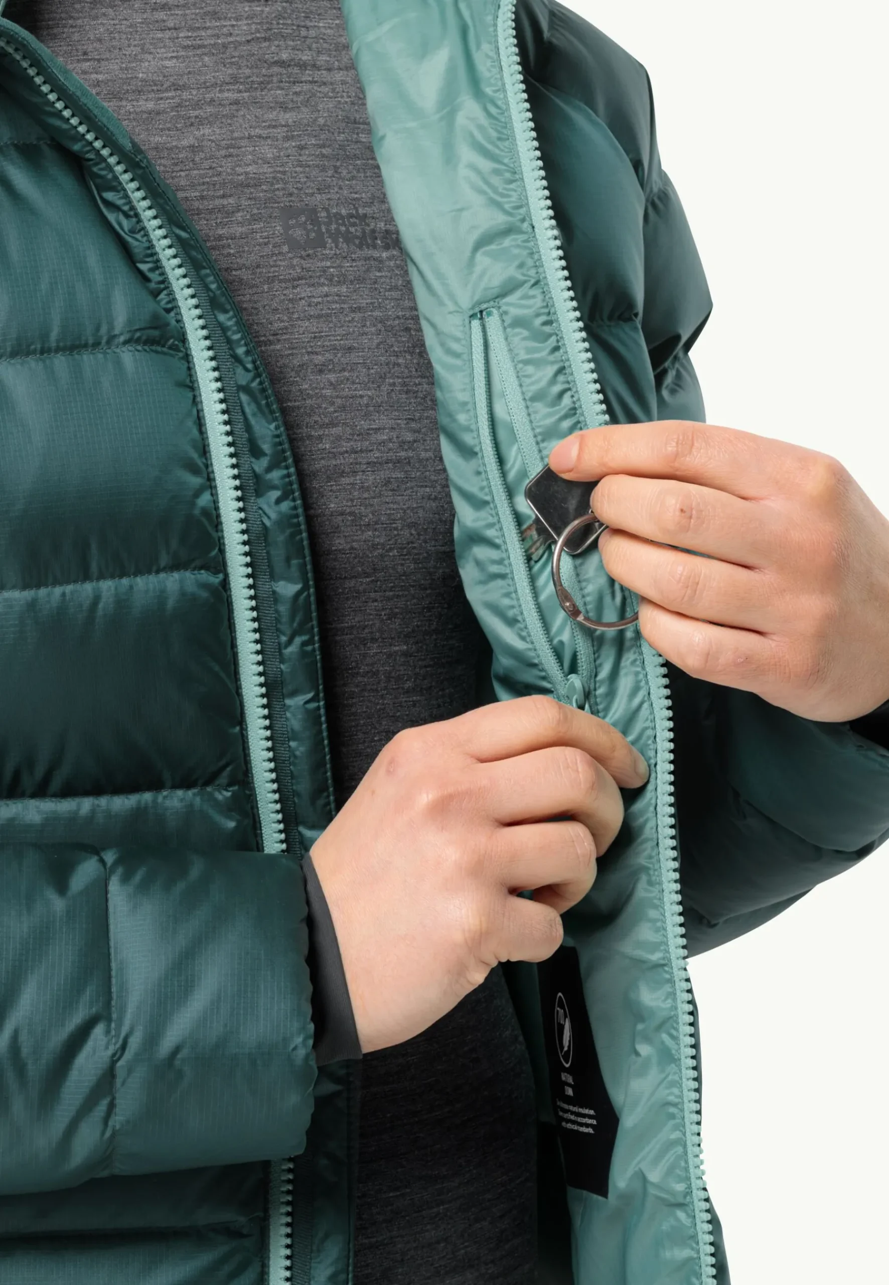 Jack Wolfskin Nebelhorn Down Hoody W|DAMES Wandelen|Voor- En Najaarsjacks/-Jassen