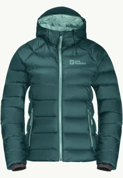 Jack Wolfskin Nebelhorn Down Hoody W|DAMES Wandelen|Voor- En Najaarsjacks/-Jassen