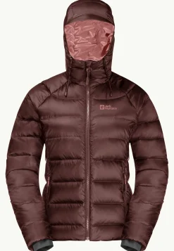 Jack Wolfskin Nebelhorn Down Hoody W|DAMES Wandelen|Voor- En Najaarsjacks/-Jassen