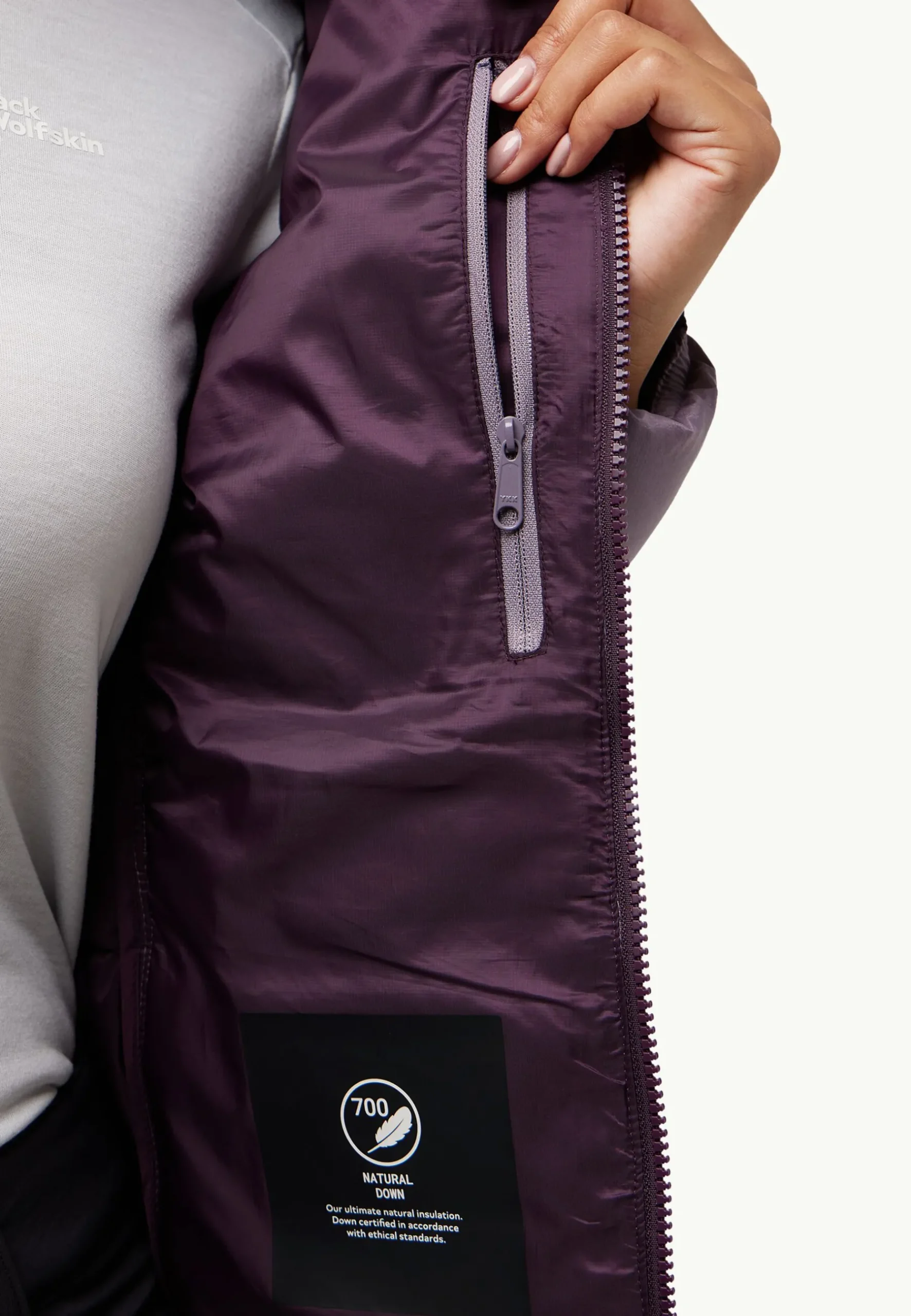 Jack Wolfskin Nebelhorn Down Hoody W Rds|DAMES Isolatiejacks|Winterjacks