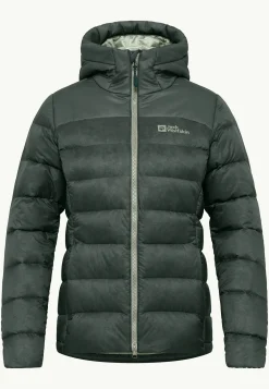 Jack Wolfskin Nebelhorn Down Hoody W Rds|DAMES Isolatiejacks|Winterjacks