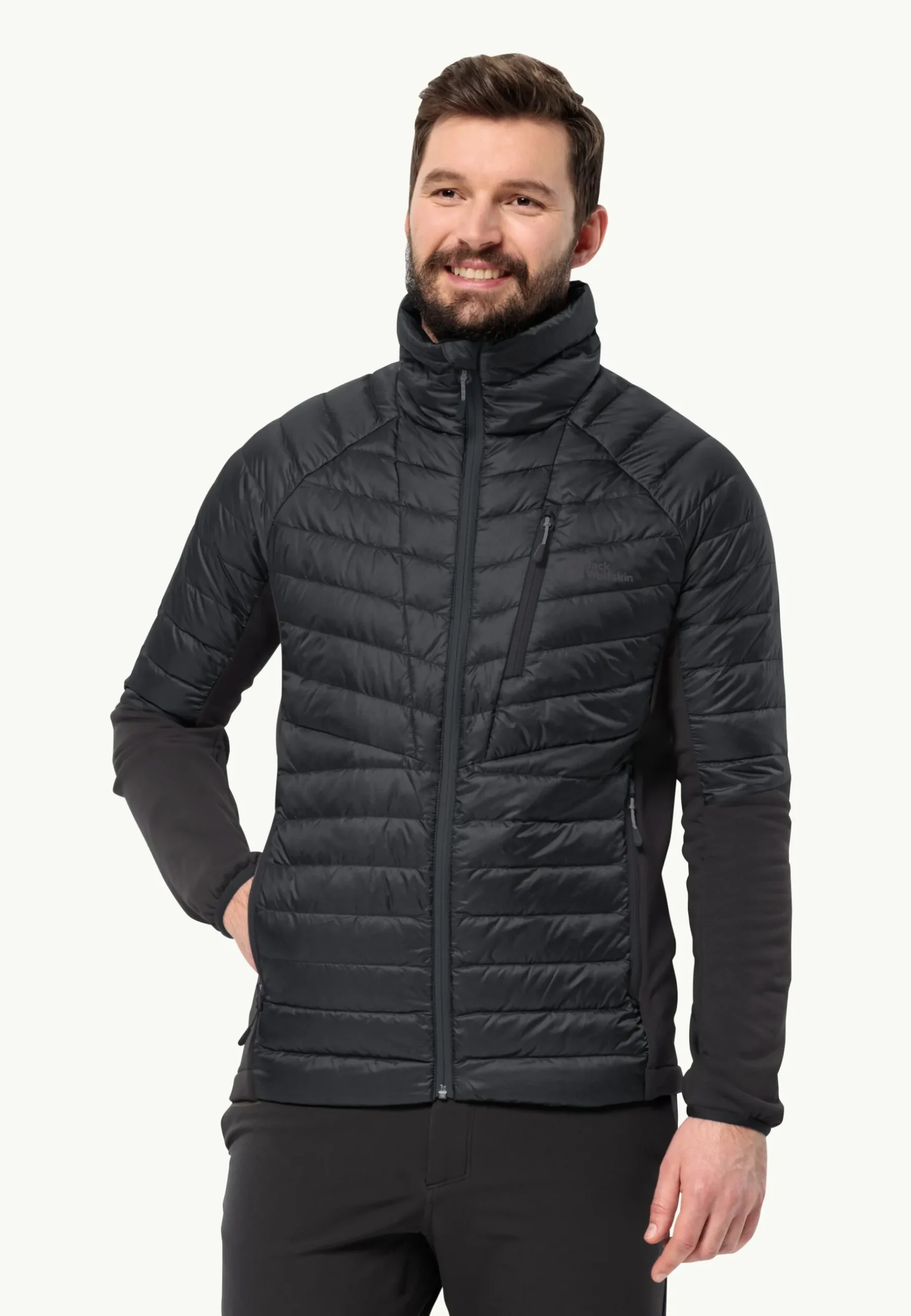 Jack Wolfskin Nebelhorn Down Hybrid M|Heren Voor- En Najaarsjacks/-Jassen|Winterjacks