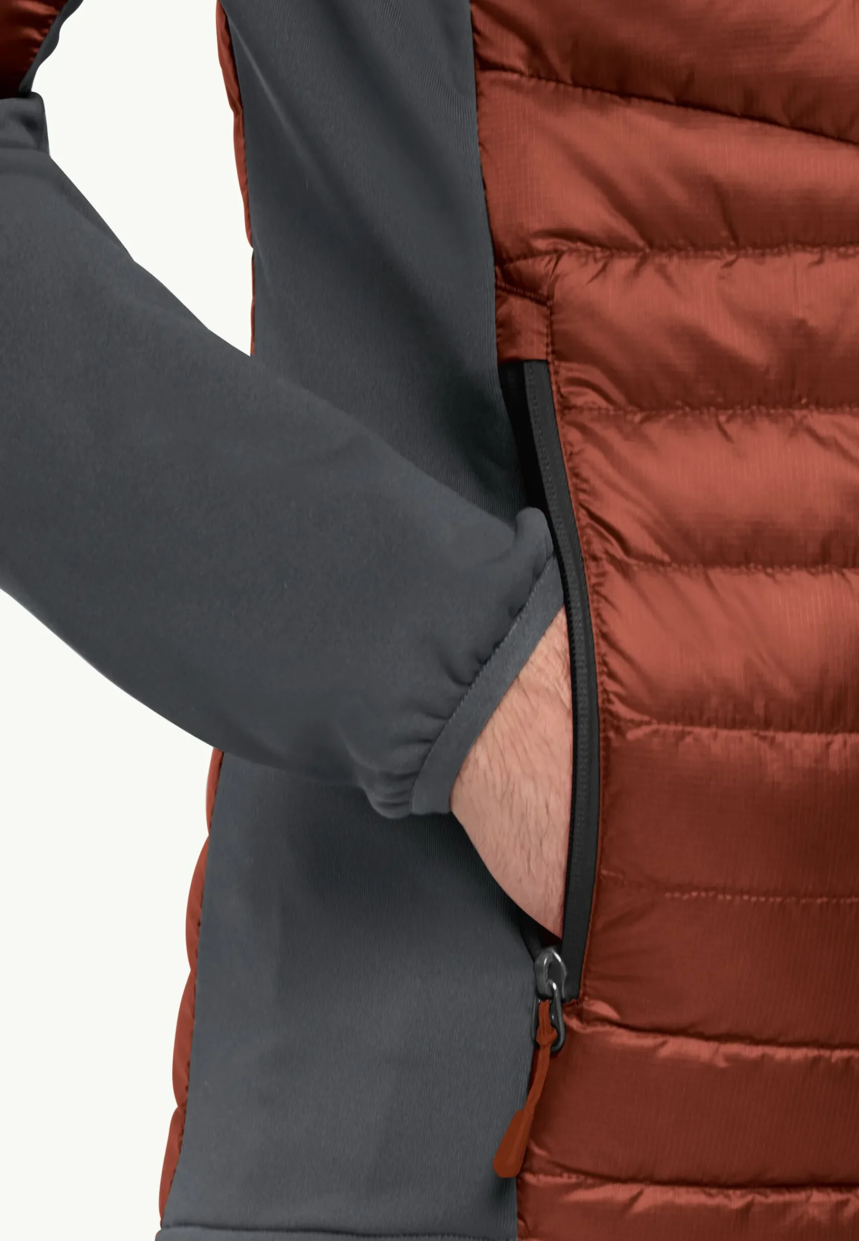 Jack Wolfskin Nebelhorn Down Hybrid M|Heren Voor- En Najaarsjacks/-Jassen|Winterjacks
