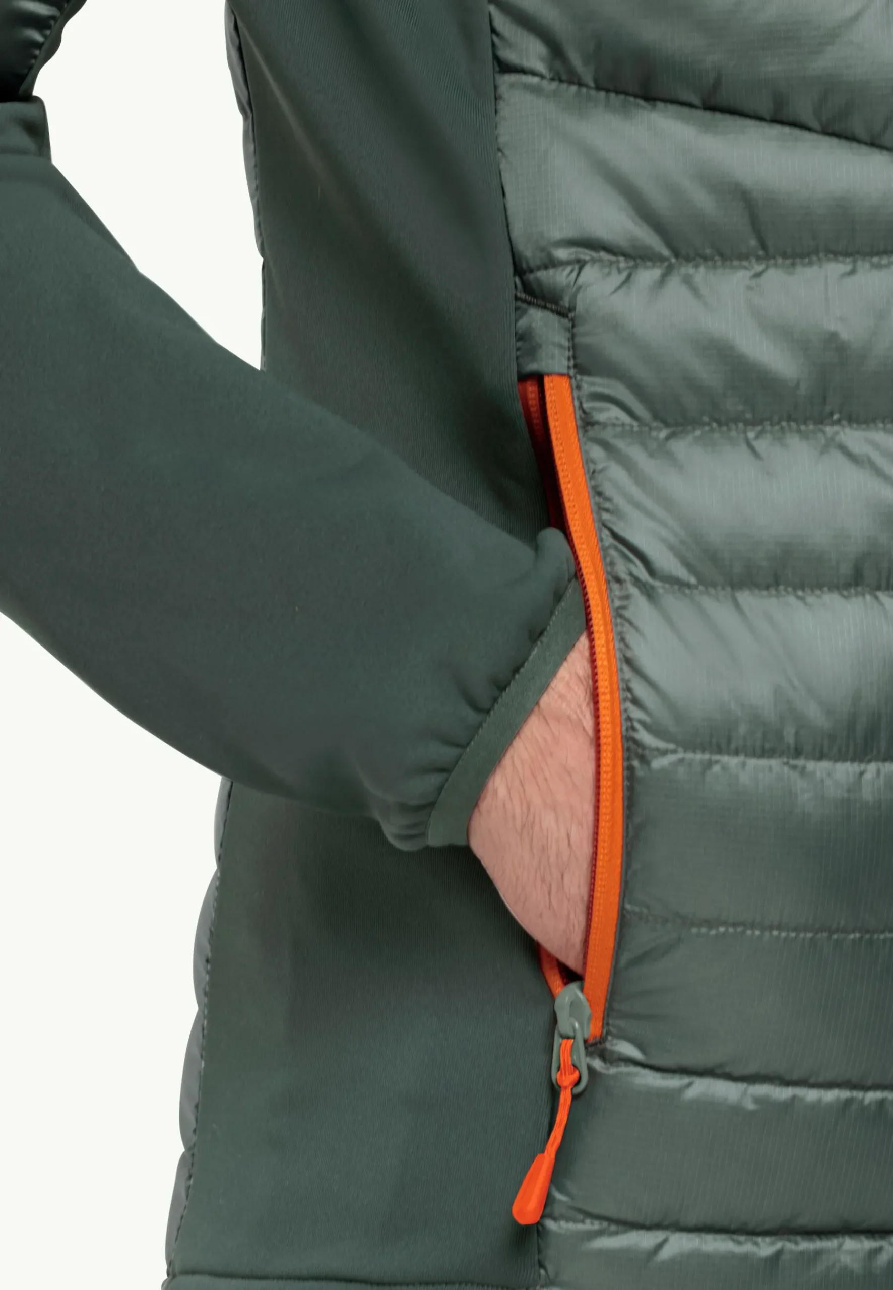 Jack Wolfskin Nebelhorn Down Hybrid M|Heren Voor- En Najaarsjacks/-Jassen|Winterjacks