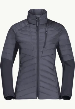 Jack Wolfskin Nebelhorn Down Hybrid W|DAMES Voor- En Najaarsjacks/-Jassen|Fleece
