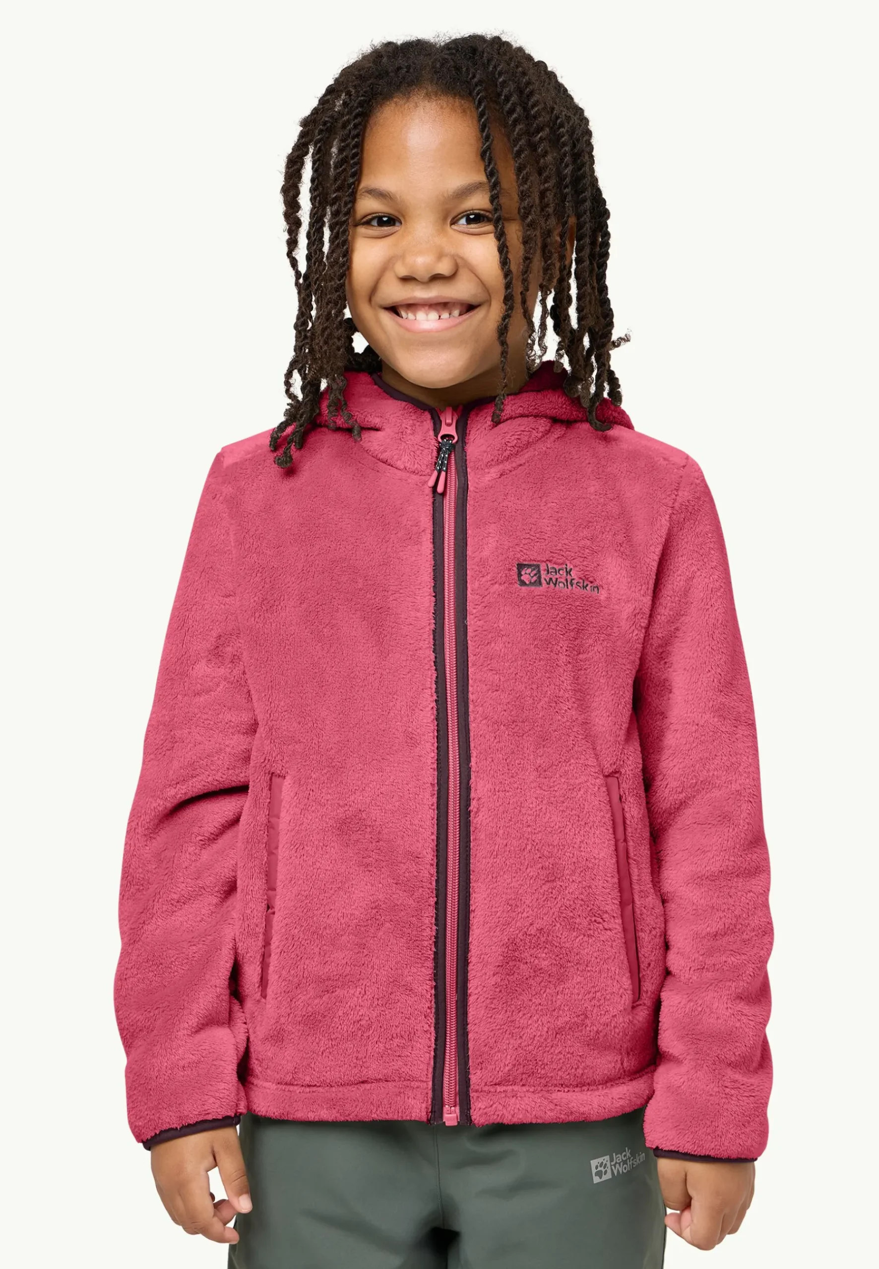 Jack Wolfskin Nepali Jacket G|Kinderen Voor- En Najaarsjacks/-Jassen|Fleece