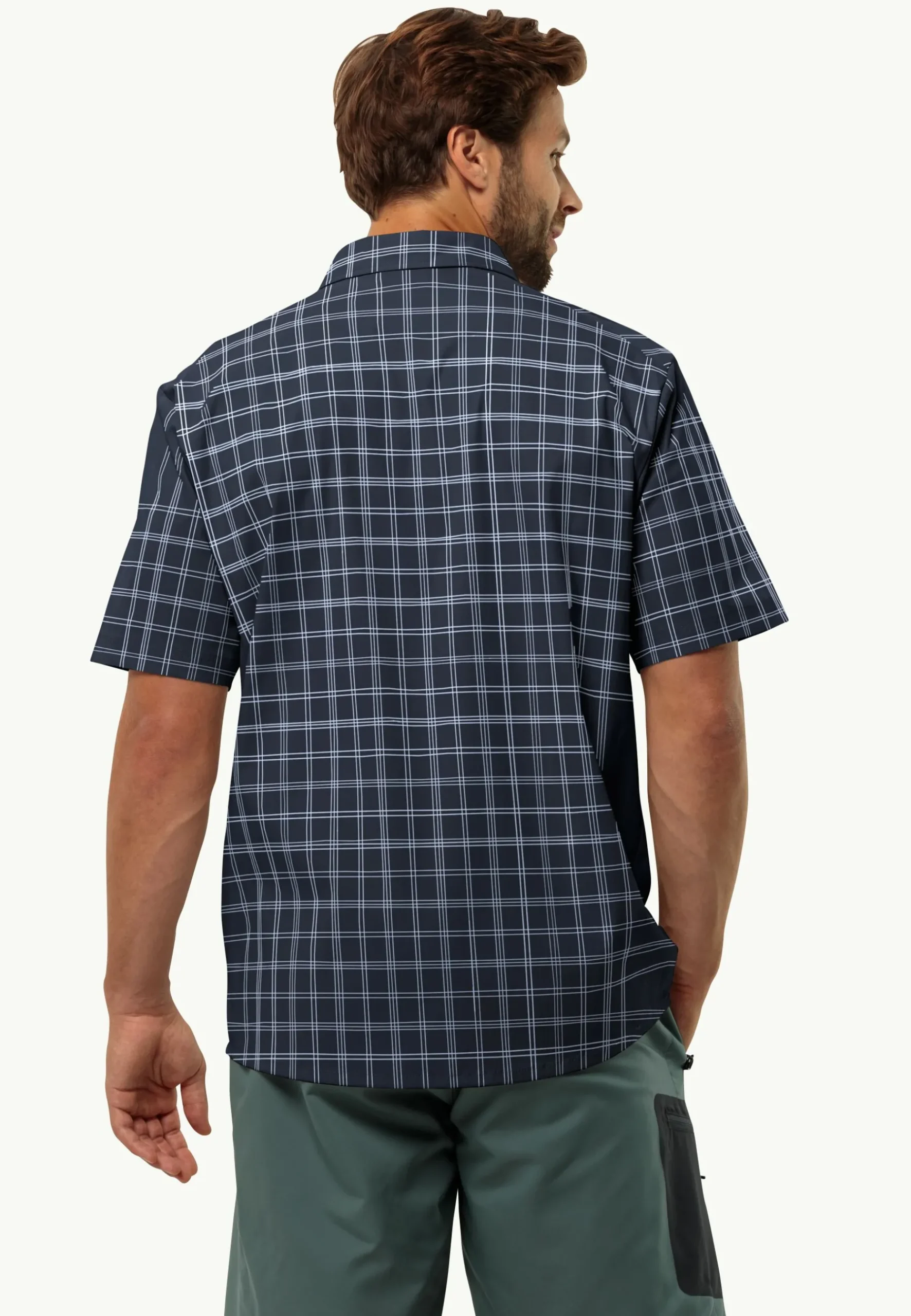 Jack Wolfskin Norbo S|s Shirt M|Heren Lifestyle|Functionele Shirts