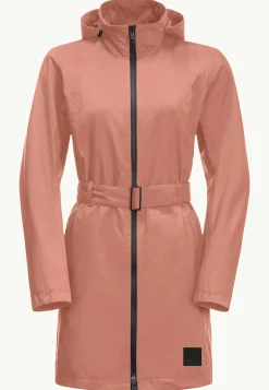 Jack Wolfskin Norden Port Coat W|DAMES Lifestyle|Voor- En Najaarsjacks/-Jassen