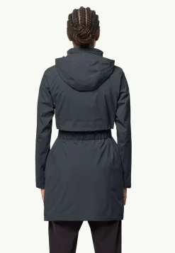 Jack Wolfskin Norden Port Coat W|DAMES Lifestyle|Voor- En Najaarsjacks/-Jassen