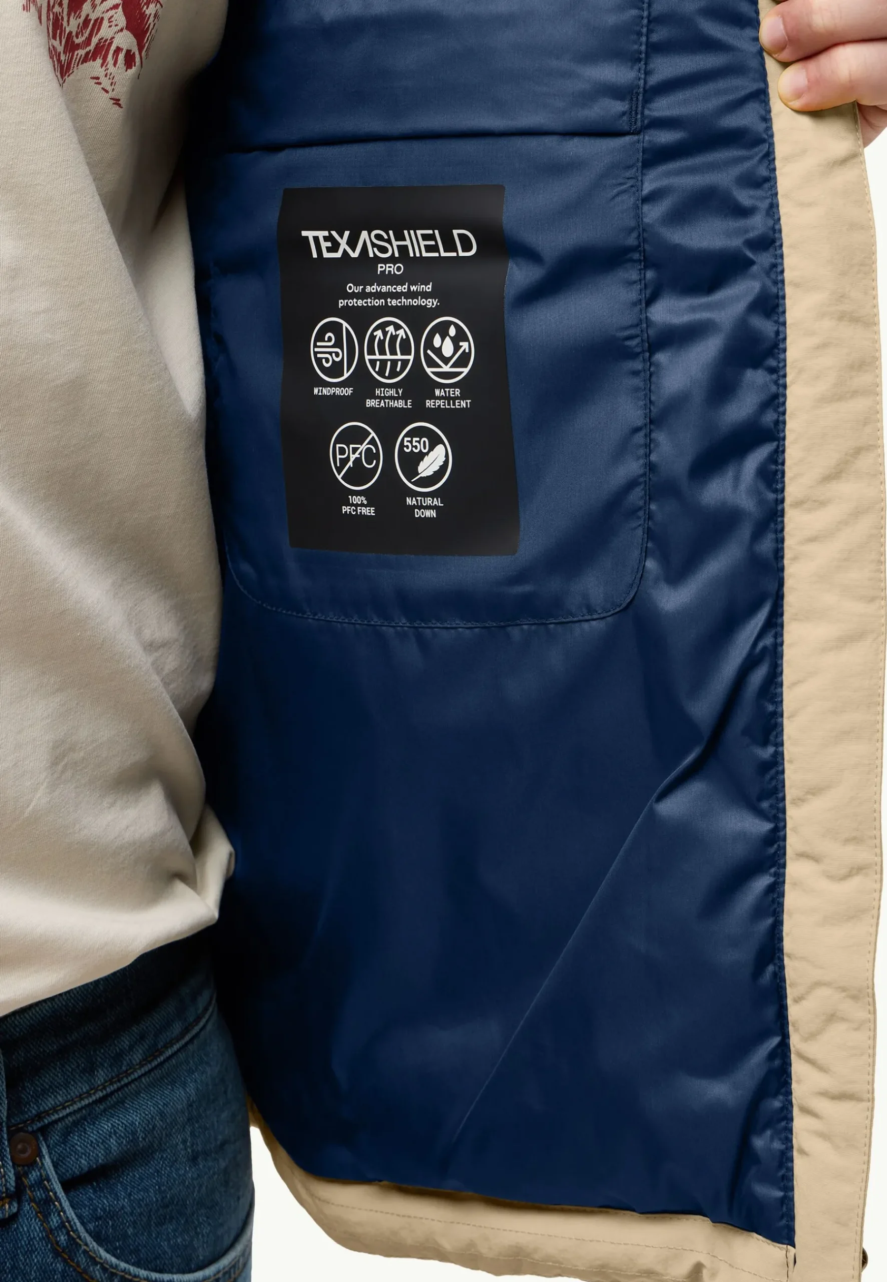 Jack Wolfskin Nordlicht Jkt M Rds|Heren Voor- En Najaarsjacks/-Jassen|Winterjacks