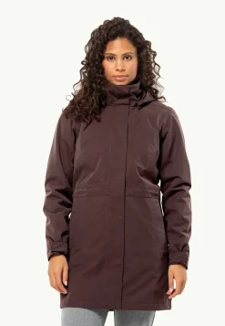 Jack Wolfskin Ottawa Coat|DAMES Lifestyle|Voor- En Najaarsjacks/-Jassen