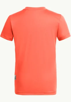 Jack Wolfskin Out And About T Kids|Kinderen Functionele Shirts|T-Shirts & Longsleeves